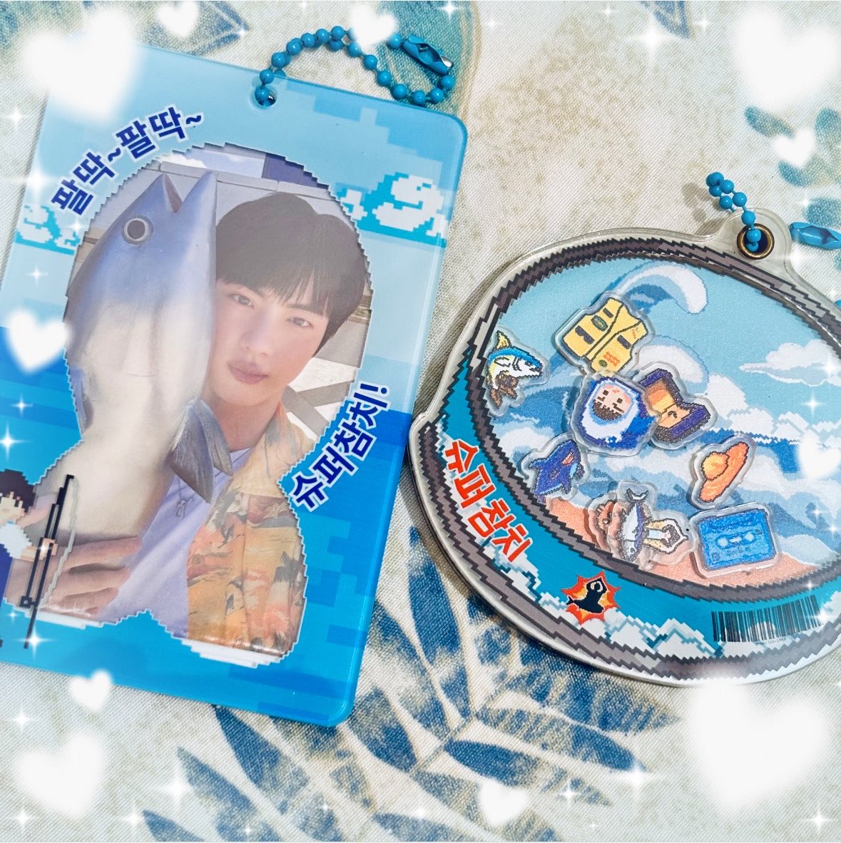 taejinislifue_k's tweet photo. ⋆꒰১ ໒꒱⋆HAPPY MAIL⋆꒰১ ໒꒱⋆

cutesie jin tuna pocahol and shaker🎣🫶 

thank you @bora_crafts ! 🫶

#BoraHaul #colmails https://t.co/sos7YMm93r
