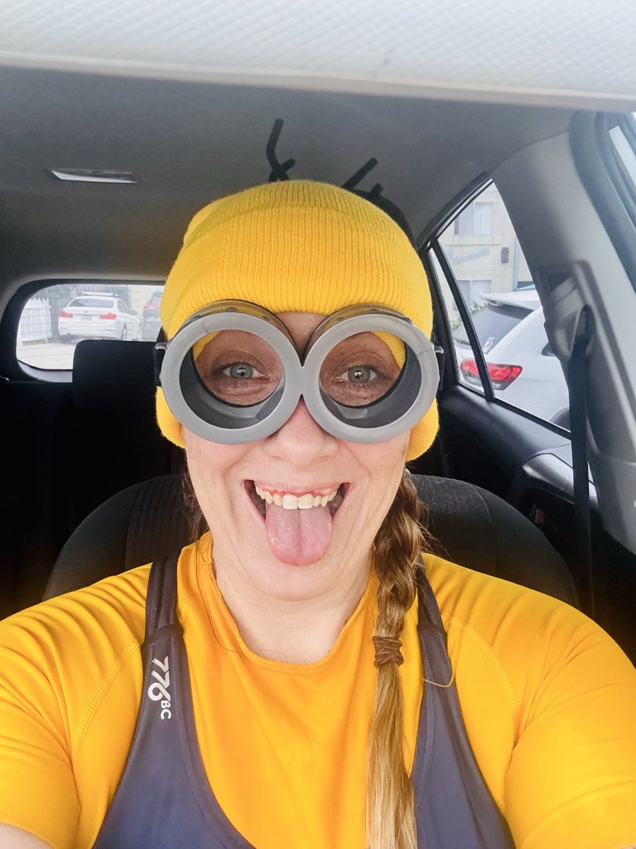 bspartridgeCIS's tweet photo. Thankful for a doubles partner that will fill send minion chaos with me when we have a 5k simulation race during 0440 rowing Practice #BringingLevityToTheChaos 🌟 https://t.co/W438mMAhsh