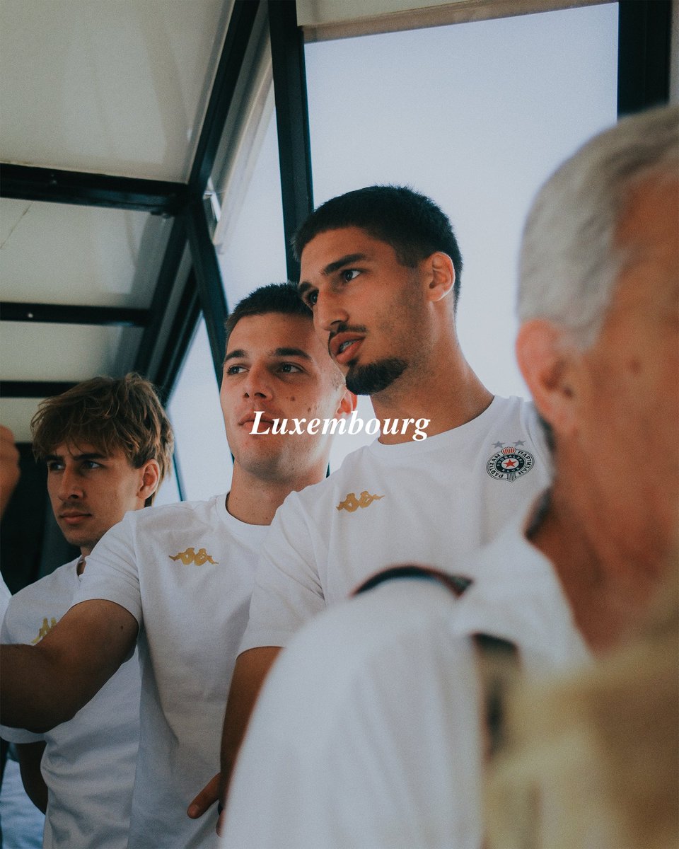 FKPartizanBG's tweet photo. 📍Luxembourg 🇱🇺✈️

#FKP | #MeniJeVredan 🖤🤍 https://t.co/TEuOayOcri