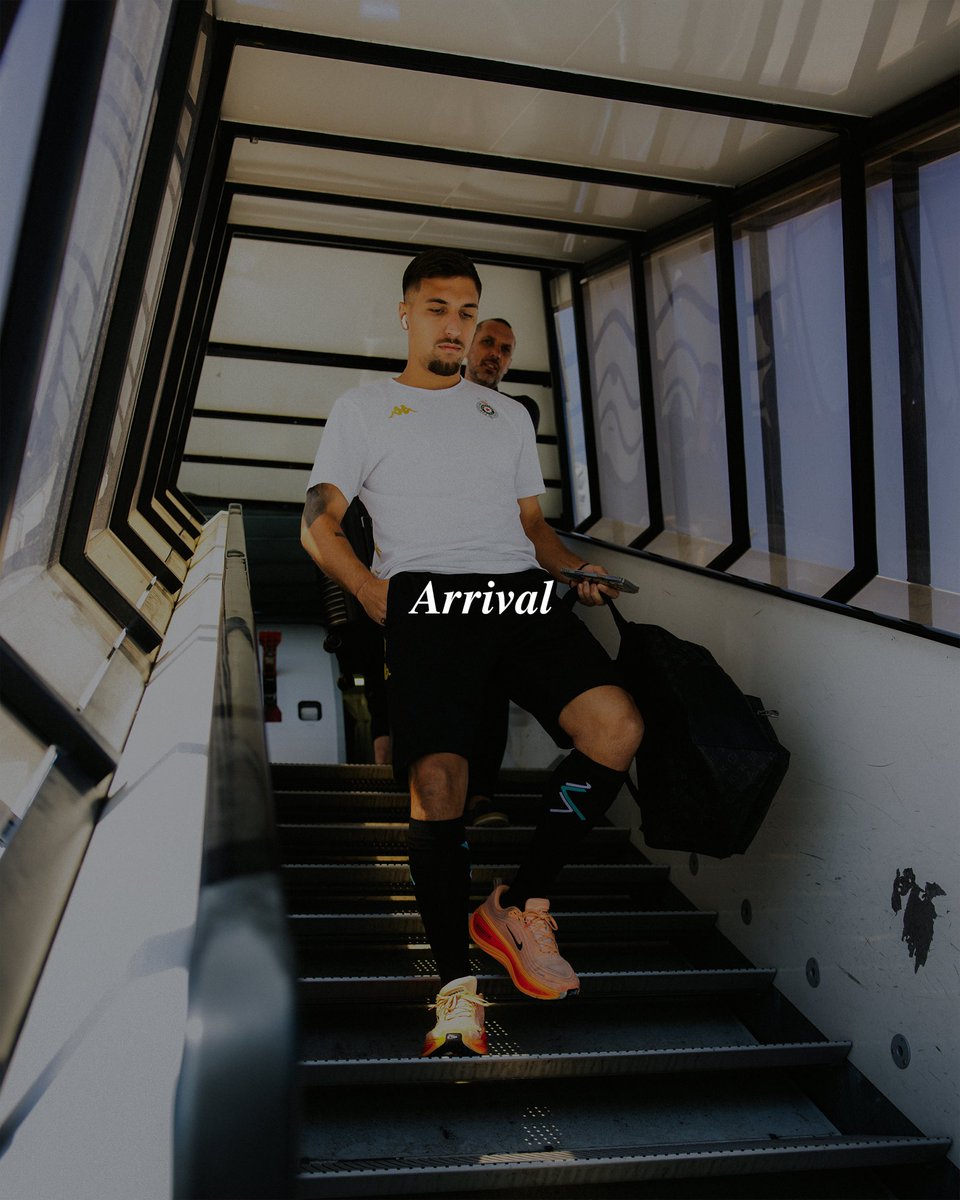 FKPartizanBG's tweet photo. 📍Luxembourg 🇱🇺✈️

#FKP | #MeniJeVredan 🖤🤍 https://t.co/TEuOayOcri