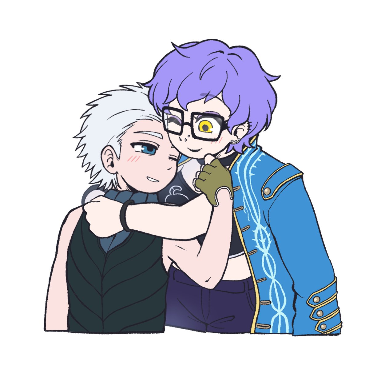 lighterssweetie's tweet photo. You and your jacket are just too warm ♡₊˚⊹ 

#yumetwt #selfshiptwt #dmcyume 

Art by @ Peachmachine on crepe https://t.co/Yc0I4q6BY1