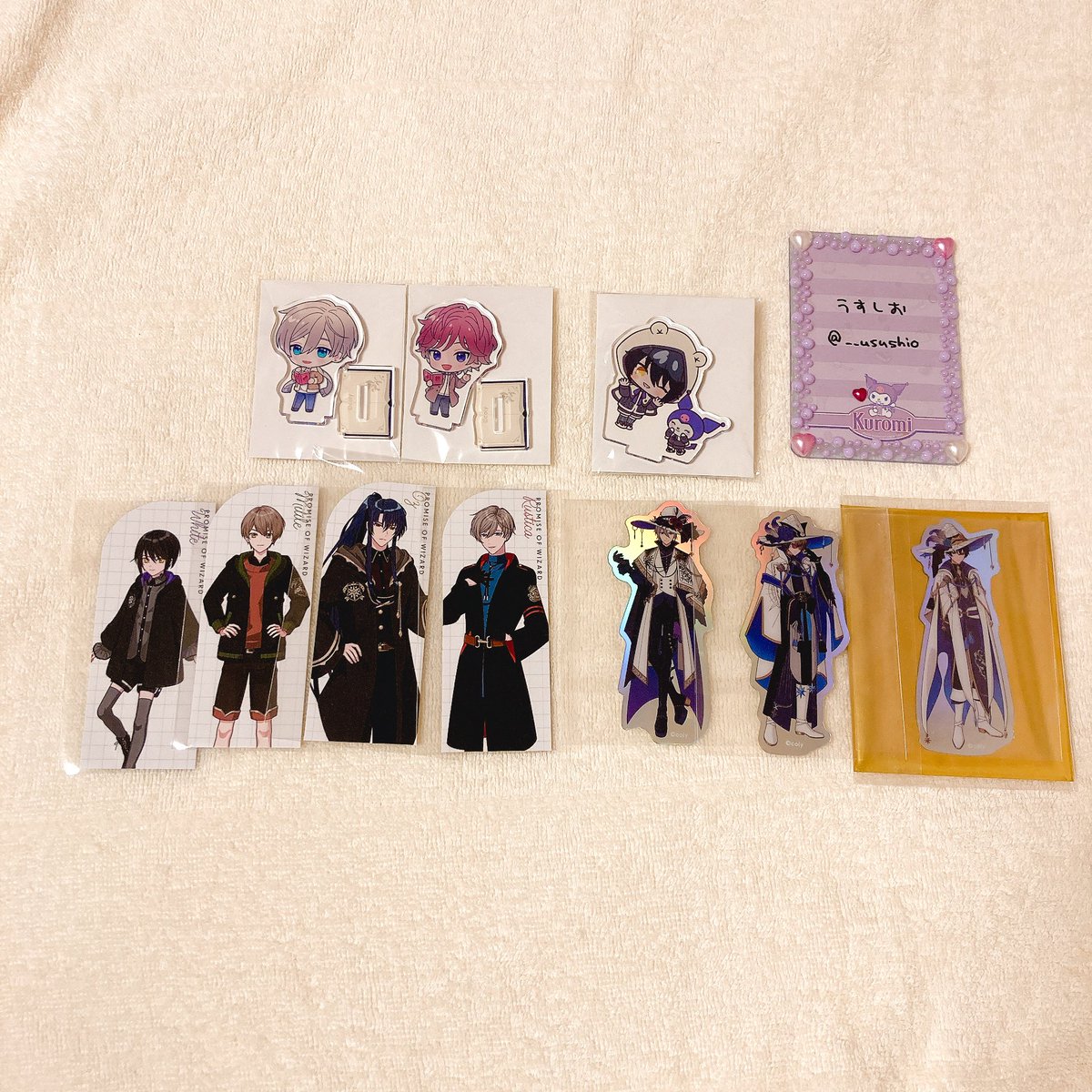 __usushio's tweet photo. 【交換】魔法使いの約束 まほやくダイカット しおり アクスタ

【譲】ラスティカ、クロエ、ホワイト、ミチル、オズ、ラスティカ、オーエン、ファウスト、シノ

【求】同種 画像2

郵送優先。都内受け渡し応相談。よろしくお願い致します。 https://t.co/whKquUrkSi