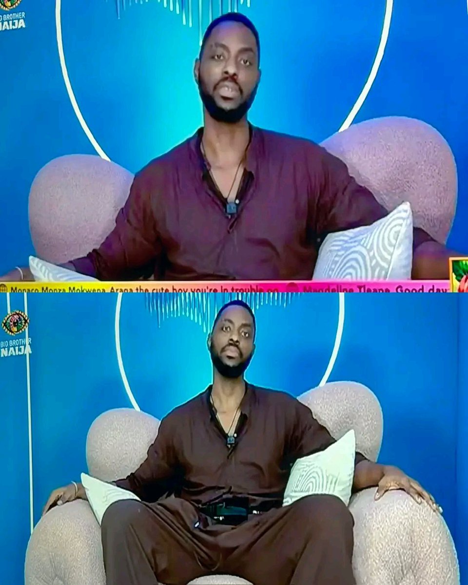 Odunmi89's tweet photo. Ricky says he's getting irritated by the way some housemates are acting, and he jokingly blamed Biggie. 😂

According to him, the "Show Ya Sef" theme has everyone trying too hard to show themselves.

#BBNaija https://t.co/ojirIouEzJ