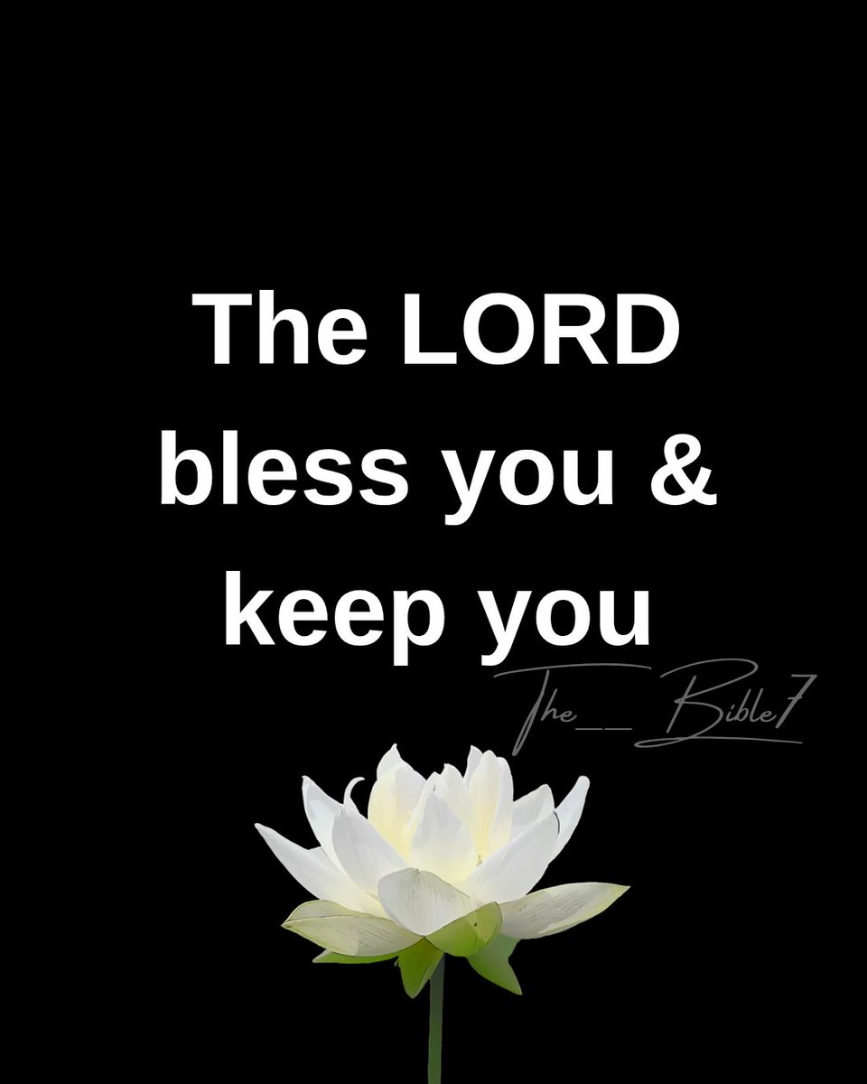 The__Bible7's tweet photo. Numbers 6:24 https://t.co/ovq8SELwlD