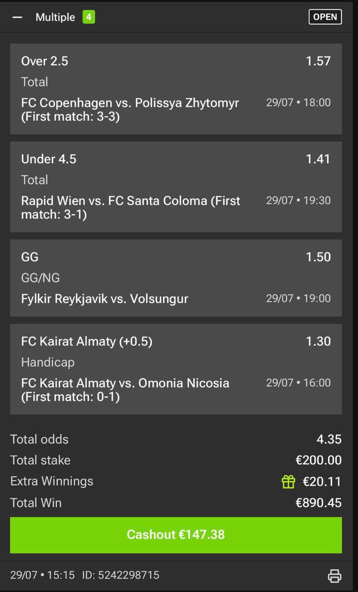 GodlikeTipsGG's tweet photo. FREE PARLAY FOR TODAY⚡️⚡️

🎟 Stake: 2u @ 4.35 https://t.co/T5z0utando