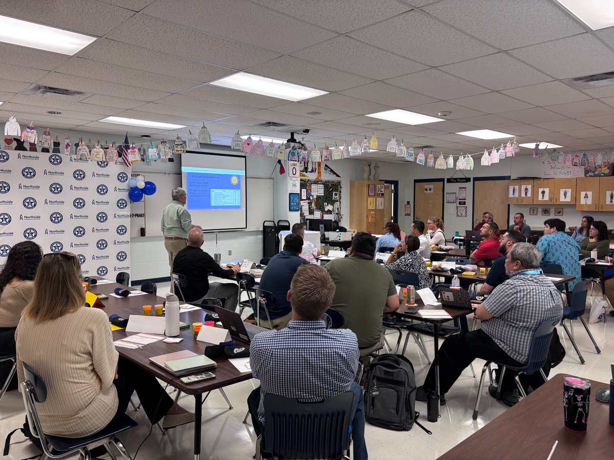 NISD_CTE's tweet photo. This week we had the privilege of welcoming our newest  CTE teachers! Thank you for choosing to invest your passion, knowledge, &amp; expertise in the future of our students. We can't wait to see the incredible impact you'll make in our classrooms &amp; across our district.
#NorthsideCTE https://t.co/VjpMMBvjpM