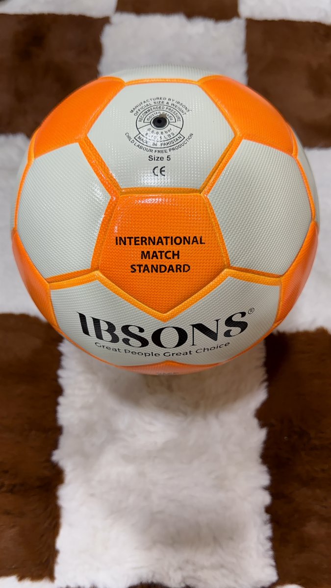 ibsonsgroup's tweet photo. IBSONS HYBRIDE SOCCER MATCH BALL https://t.co/2aOrCS5oSW
