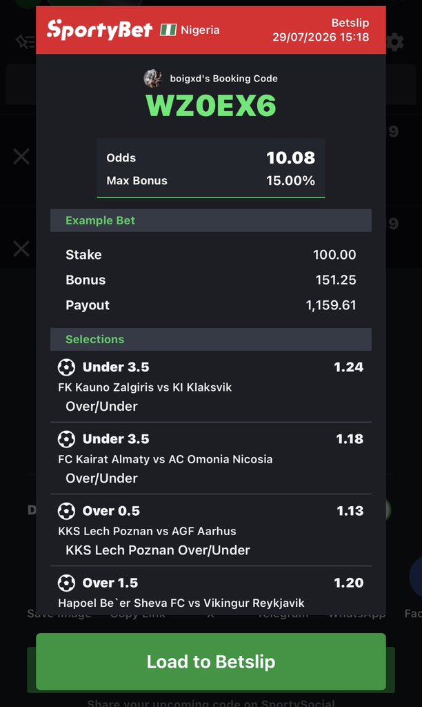 boyreflex_ng's tweet photo. Today winning >> WZ0EX6 https://t.co/CByFpzLDRI