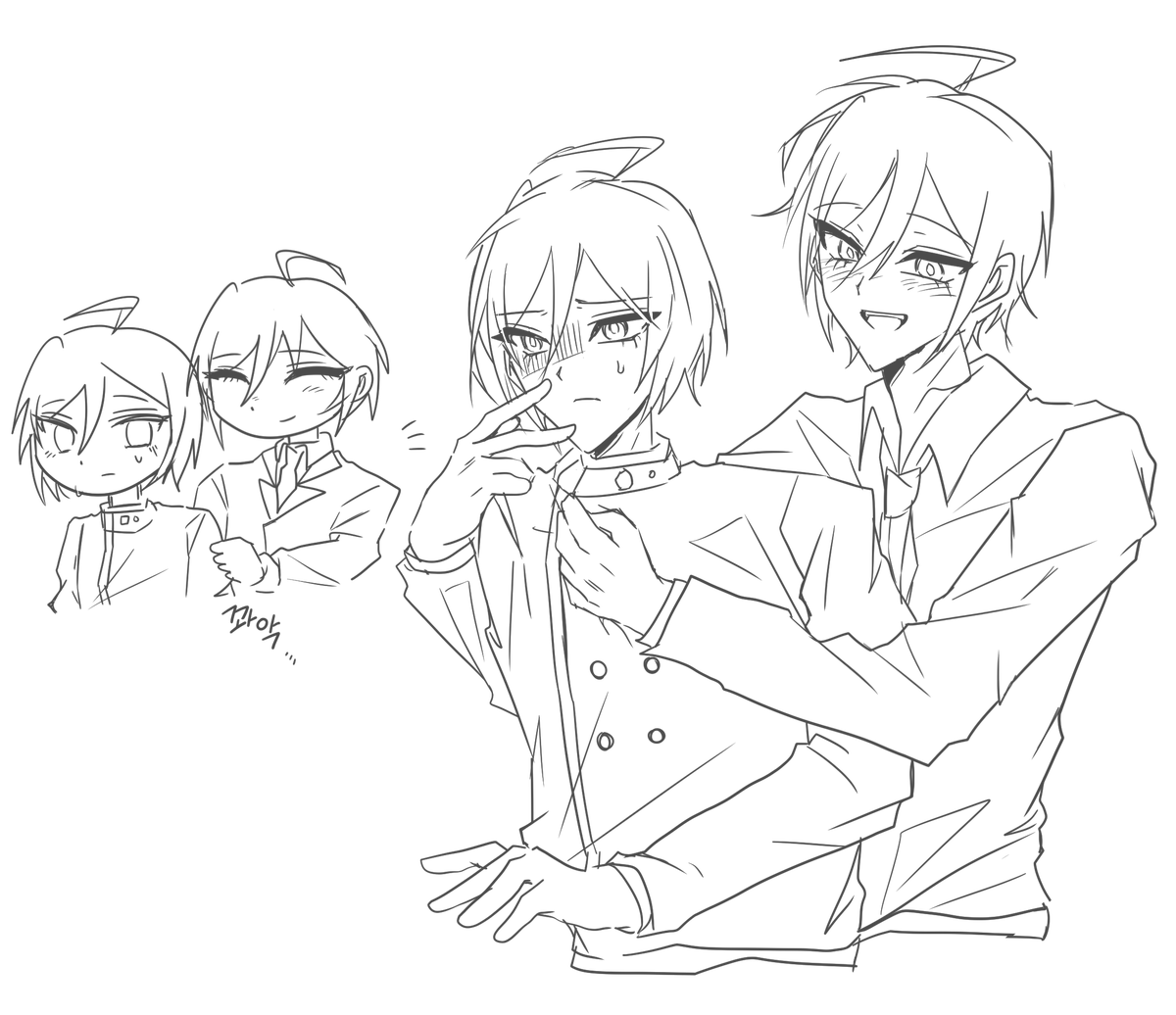 ykgr3xmrg's tweet photo. #kagesai 
종일사이 낙서 https://t.co/0ZIIRIl4Oi