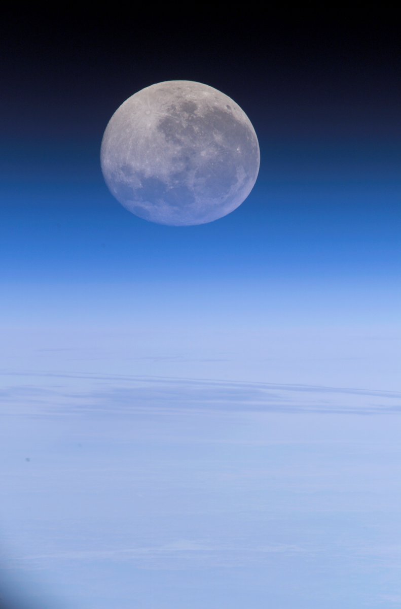 NASAJohnson's tweet photo. A little extra glow for your summer evening. 🌕

July’s full moon, traditionally called the Buck Moon because this is the time of year when male deer antlers are in full growth, marks a midsummer moment across many cultures. Whether viewed from your backyard or from orbit, tonight’s lunar glow is a reminder of the natural rhythms that connect us all.