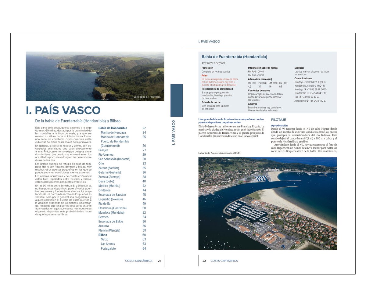 edicionestutor's tweet photo. ➡️Guías Náuticas Imray. Costa Cantábrica
La guía de referencia para navegantes: 113 puertos y fondeaderos, 76 cartas y 236 fotos.
#Náutica #CostaCantábrica #Imray #Navegación
👉 https://t.co/R7OUXfDXfV https://t.co/dutnXIBaVi