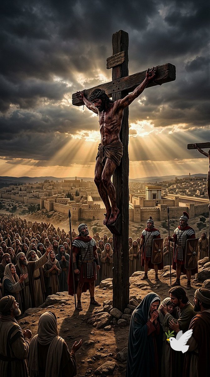 sacredcomfort's tweet photo. Just as Moses lifted up the snake in the wilderness, so the Son of Man must be lifted up, that everyone who believes may have eternal life in him. 🙏 https://t.co/q2t6iMWYiX