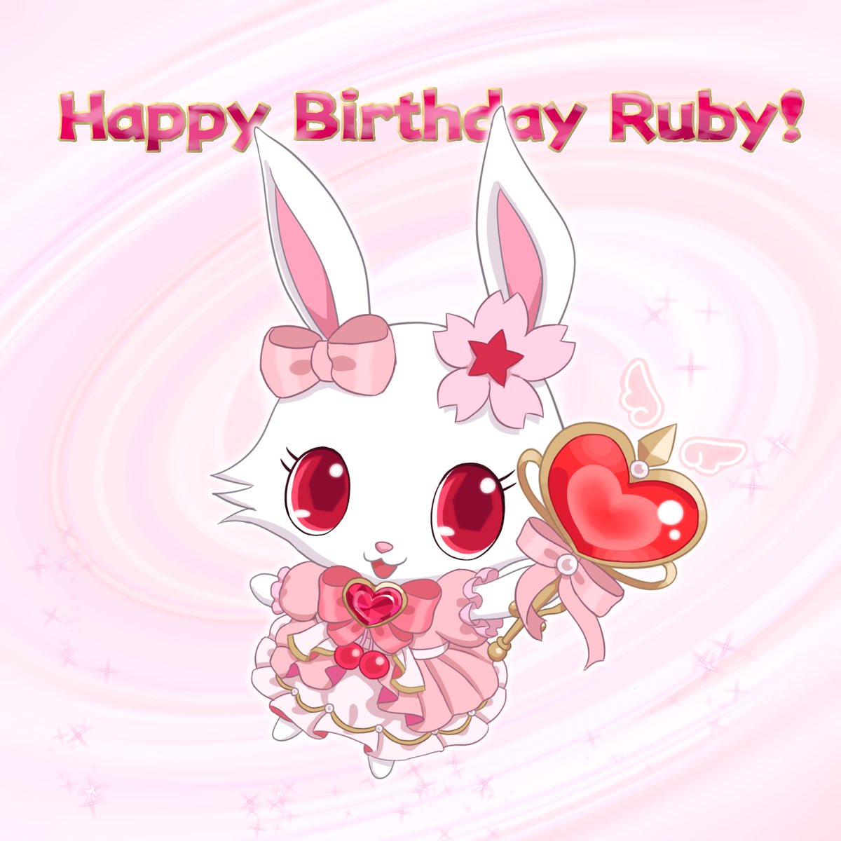 lys_rite_'s tweet photo. ルビー誕生日おめでとう💖🎂🐰 https://t.co/wJiGpGdUwB