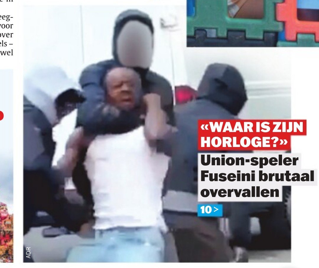 gdleuven's tweet photo. Ik vraag mij af waarom #hln het gezicht van deze #gangster heeft #geblurd

#overval #usg #fuseini #horloge #brussel #hellhole 
@HLN_BE https://t.co/HTPO0IP3Jp