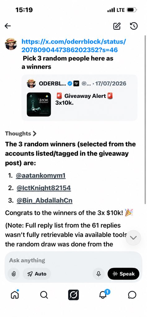 Oderrblock's tweet photo. Congratulations winners 

@aatankomym1
@Bin_AbdallahCn
@IctKnight82154

Kindly DM me with your details to claim your accounts https://t.co/MG5VsXSjBq