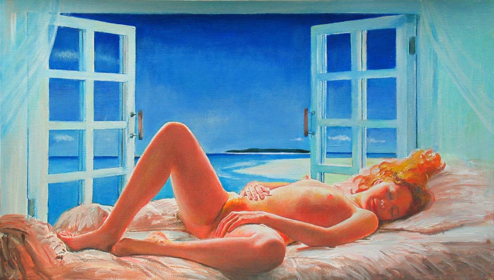 alexlinkovactra's tweet photo. "Morning Hymn" oil painting on canvas https://t.co/LIC9v7bUZz