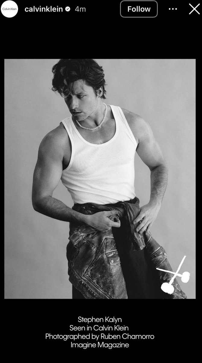 offcampusseries's tweet photo. Stephen Kalyn featured on Calvin Klein’s Instagram https://t.co/z2T3RaDrY0