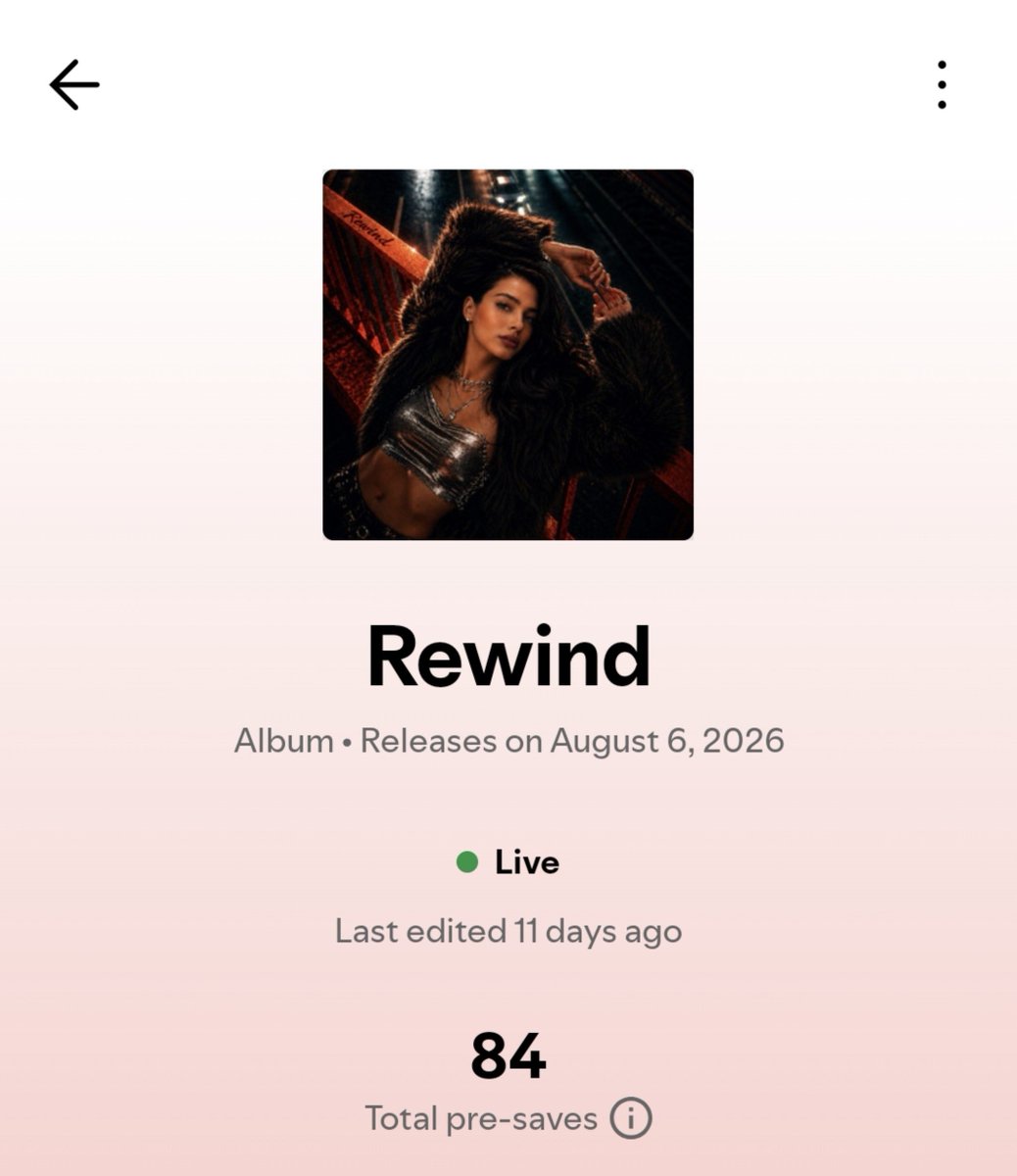 VaelisFox's tweet photo. we only need 16 more pre-saves in 8 days to reach the goal 🥹🫶

PRE-SAVE HERE: https://t.co/3WogVuKkrn https://t.co/MrHxRWif2m