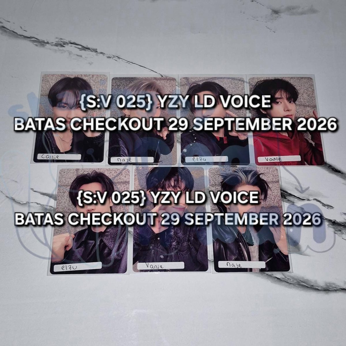 sharingbydea2's tweet photo. [29/07/26] 
— Batch 159 China
— Batch 160 China 
— Enhypen YZY LD Voice

#ArrivedMinpack_sharingbydea https://t.co/s8lIayfqSA