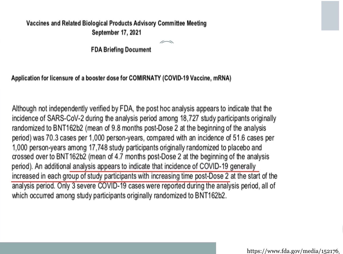 RenzTom's tweet photo. Fauci lied - people died… and we continue to cover it up.

To commemorate Fauci coming to the Senate and claiming the 5th in Rand Paul’s hearing Trump, again, claimed the success of Operation Warp speed. Below you can see the Pfizer document that acknowledged in September of 2021 that the mRNA COVID jabs INCREASE the likelihood of catching COVID. You can also see a slide from a presentation I did showing that, based on data provided to me from the Medicare database, just under 50,000 Americans on Medicare were potentially killed by the COVID vaccines by SEPTEMBER of 2021! And remember - because no one dying within 14 days of recieving the mRNA jabs was counted as being “vaccinated” none of these people were counted in the official reports (yes - under the mRNA COVID jabs reporting rules you could get a shot in the doctors office, drop dead right there and you were not counted as a vax injury). 

If defrauding the government and killing Americans was the goal then I guess Operation Warp Speed was indeed a success. By any other measure it was the biggest failure of any political action in American history. @RealAlexJones @VigilantFox
