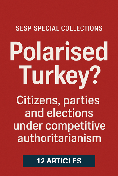 sesp_j's tweet photo. 📚 SESP #ArticleCollections 🇹🇷
Polarised #Turkey? Citizens, #parties and #elections under competitive authoritarianism

🎯Introduction by @sebnemisback
🔗Read here ⬇️
https://t.co/RNlPdsY1oy https://t.co/0nBSKVx3B2