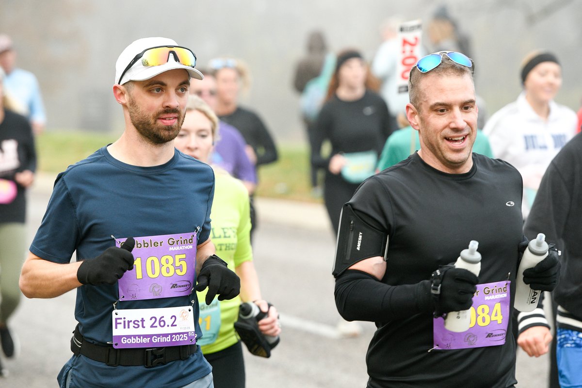GobblerGrind's tweet photo. 🎉 First time running a marathon or half marathon? We've got a special bib for you! Just indicate it during signup, and pick up your "first 13.1" or "first 26.2" bib at the Expo. 

Register now: https://t.co/XrGORgF9L6 🏃‍♂️🏅 https://t.co/xjZTfdKlt5