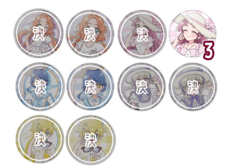 名探偵プリキュア　プリティストア　きらめきRainy Day 缶バッジ　未開封 名探偵プリキュア プリティストア きらめきRainy Day 缶バッジ 未開封