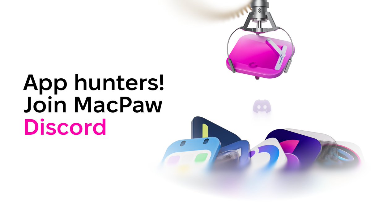 Setapp's tweet photo. 🍎 App hunting can be faster with the right people. Join our tribe and be surrounded by people who are obsessed with Mac apps, just like you! https://t.co/RQrgauLo6X