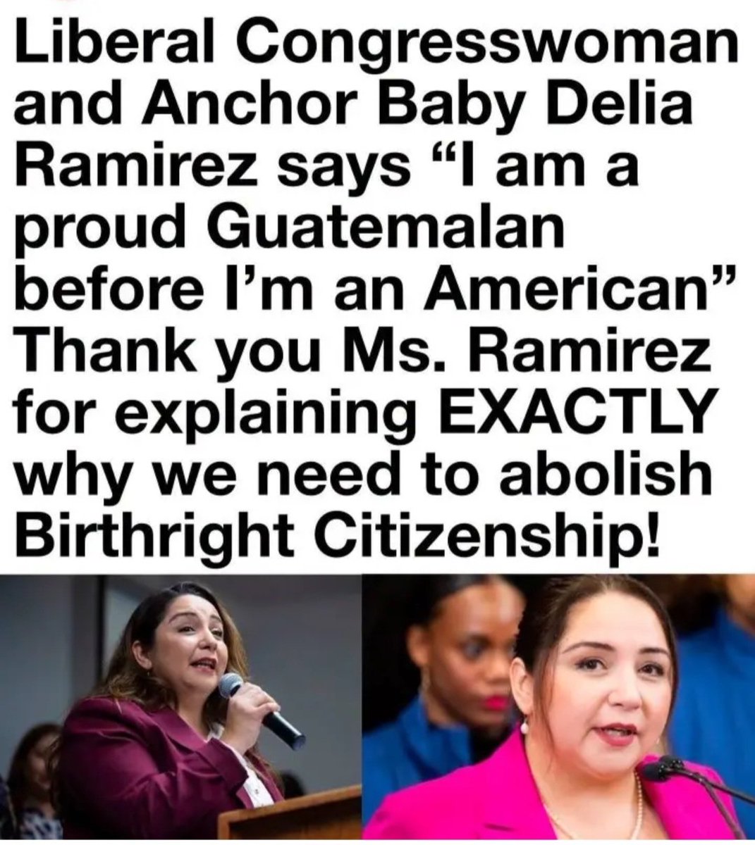 AlleyCat1957's tweet photo. Can anyone show proof that she actually said this? If so, she needs to be removed from office as she does not represent her constiuents and. IMO, is not upholding her oath of office. https://t.co/GjLJVHWG1X