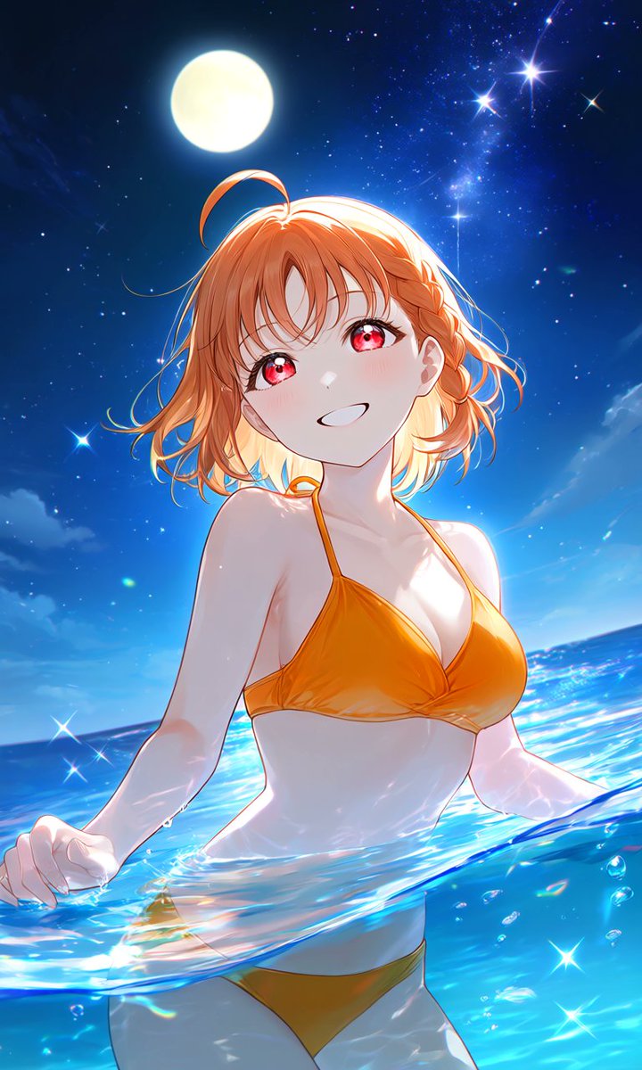 mizu0607poke's tweet photo. はじめたい！ my story
青い空が待ってる
夢を抱きしめて Jumping Heart　
それだけで　明日へと進める　
青春まっしぐら！？

高海千歌・桜内梨子・渡辺曜
#ラブライブサンシャイン #lovelive https://t.co/NClBh3CHgn