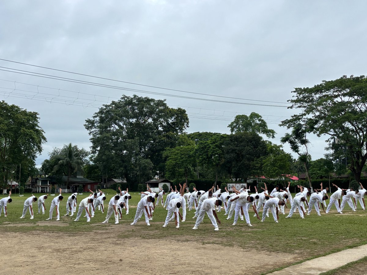 2ndapbn's tweet photo. Mass PT conducted today at 2nd Assam Police Battalion, Makum.
@CMOfficeAssam
@assampolice
@DGPAssamPolice https://t.co/LbO9yMvp2P