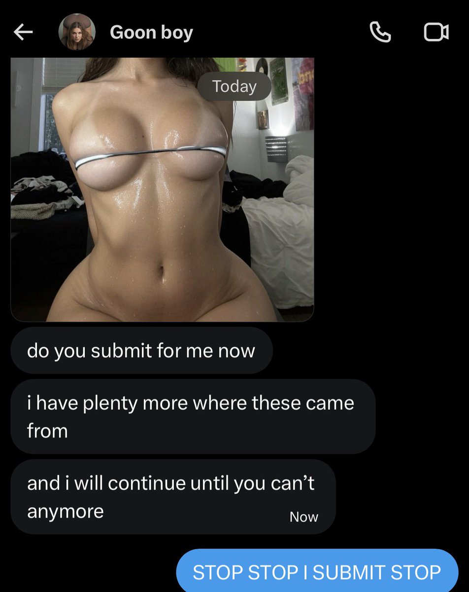 mrgoonytime's tweet photo. Just got fucked sideways in a #wankbattle again @TsGoonboy he made me submit like the good boy I am https://t.co/b1mnmqZLeb