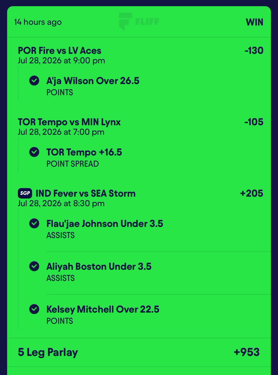richoffmybets's tweet photo. Yesterday went 11/13 picks .. will be posting picks for today soon .. #wnba #wnbapicks #prizepicks #BettingTwitter #locks https://t.co/YHlOFzUVAC