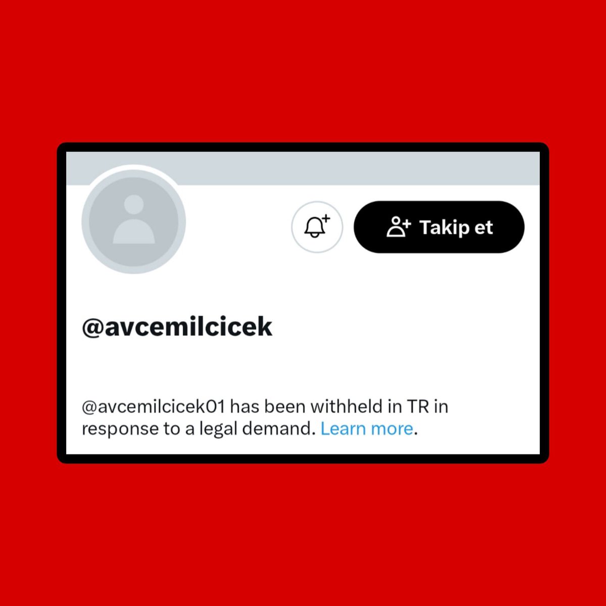 avcemilyeni's tweet photo. ⚠️ SON DUYURU ⚠️

Ben Av. Cemil Çiçek ve bu yeni sayfam!

Önceki tüm hesaplarım hukuksuzca TR'den erişime engellendi.

Haksızlığa karşı ses çıkarmaya devam edeceğim.

Bu yeni hesabımı takip etmenizi ve eski kitlemize ulaşmak için gönderiye etkileşim verip paylaşmanızı istiyorum✋ https://t.co/IZoPxAGkkk