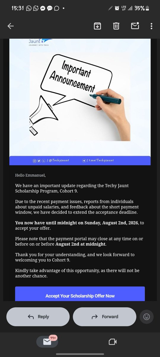 emmanuel_terry's tweet photo. @azakegrn If I win I would buy a laptop and pay my acceptance fee for my scholarship to study Data Analysis...Will also buy mifi for uninterrupted learning...I have been a long time follower..Hopei get lucky today...#SpiderManBrandNewDayNG https://t.co/eZZKcXI9In