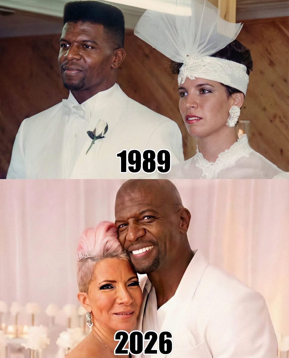 modernhistory's tweet photo. Terry Crews &amp; Rebecca King-Crews have been married for 37 years. https://t.co/Q32stww4Ss