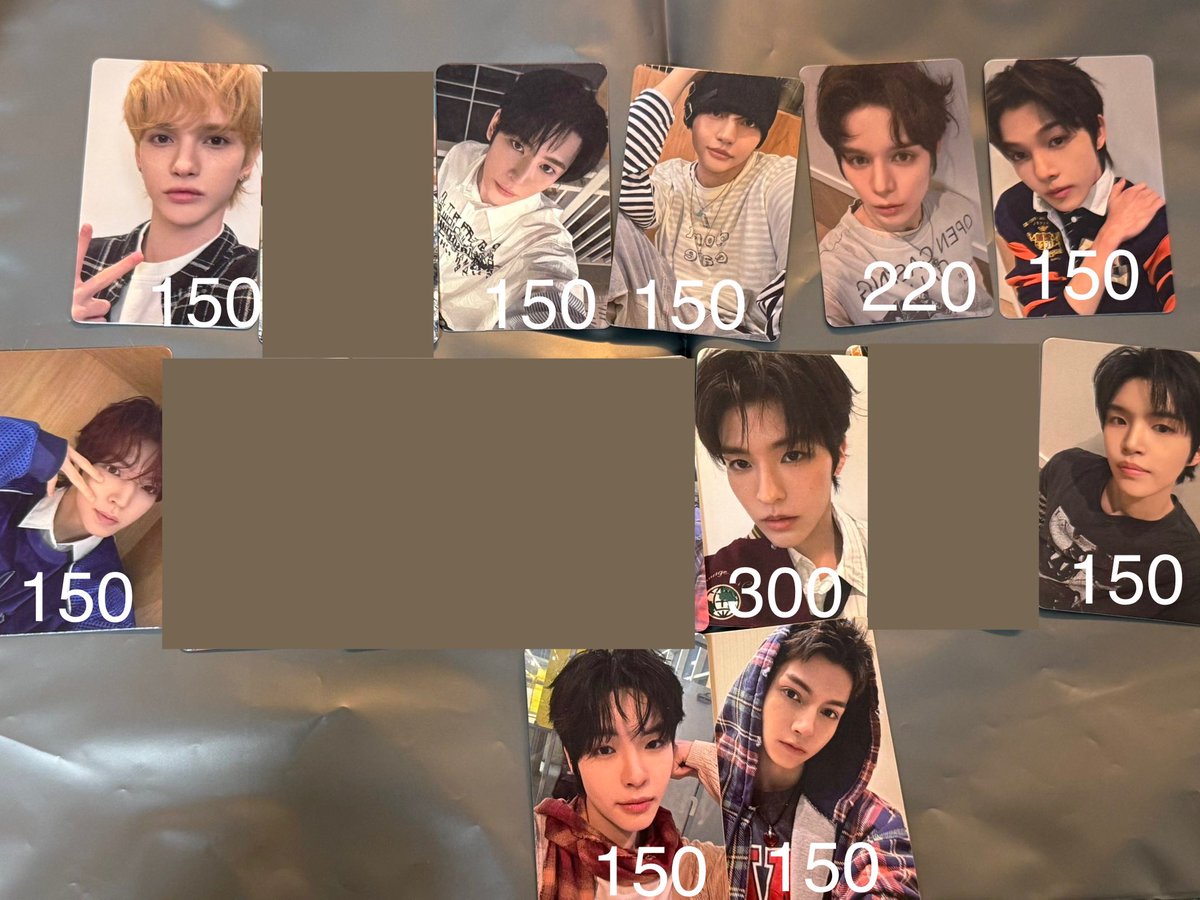 MynkJung's tweet photo. 「wts, ขายการ์ดดีลเกาไม่พร้อมส่ง ดีลแล้ว」  

✧ การ์ด macau fanmeeting
✧ ราคาแต่ละเมมตามภาพเลยค่ะ
✧ ค่าส่ง 30.-

#ตลาดนัดsmtr25 #ตลาดนัดsmtr ดาเนียล คัชโช ฮันบี ฮารุตะ คชิน แจวอน ตาต้า ซงฮา ชาร์ลี จัสติน daniel kassho hanbi haruta kachin jaewon tata songha charlie justin https://t.co/UFnMro2dsy