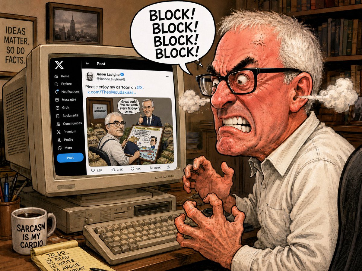 JasonLavigneAB's tweet photo. Please enjoy my cartoon on @X. https://t.co/N7sywjDWKL