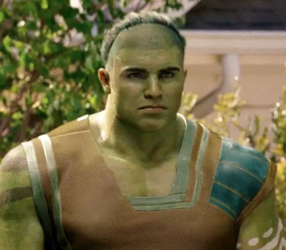 NeilNevins's tweet photo. there’s a scene in Brand New Day where you see Bruce Banner’s office at his teaching job and there’s a framed photo of his son in the background that is just this picture https://t.co/ociGygfFyr
