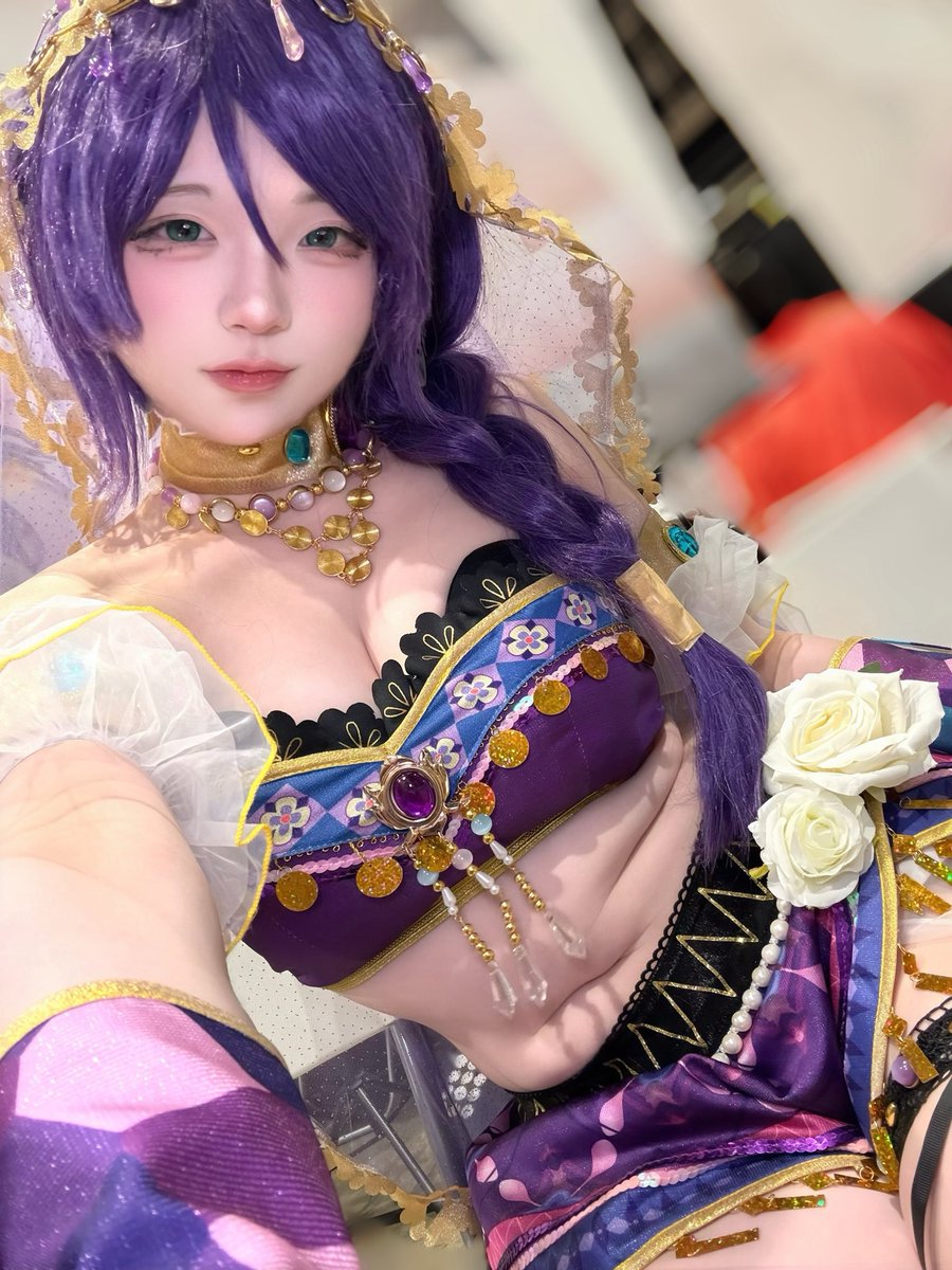 ss_yuetsu's tweet photo. 💜 https://t.co/kzWRkiTsrl