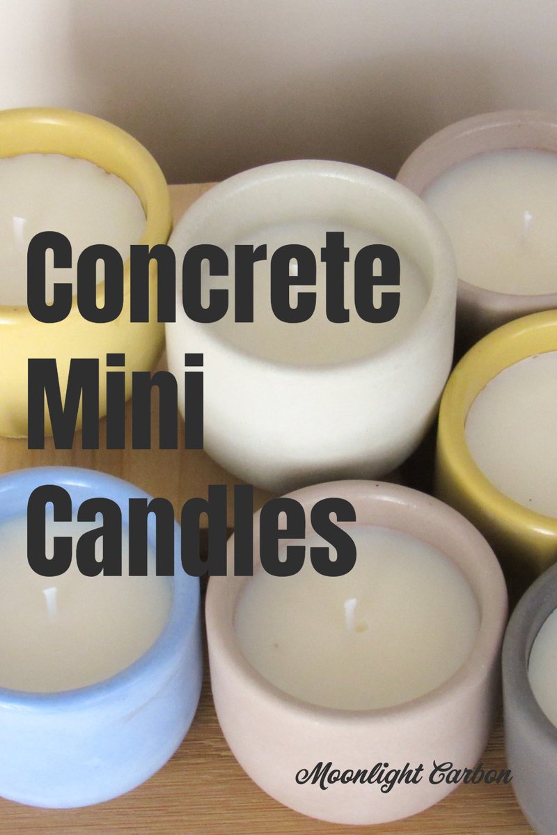 MoonlightCarbon's tweet photo. Colorful ✅
Make great gifts ✅
Samples ✅
Resuable concrete jar ✅
Only $5.08 ✅

Concrete mini candles are now in stock!

#candles #gifts https://t.co/Ha7ui89egt