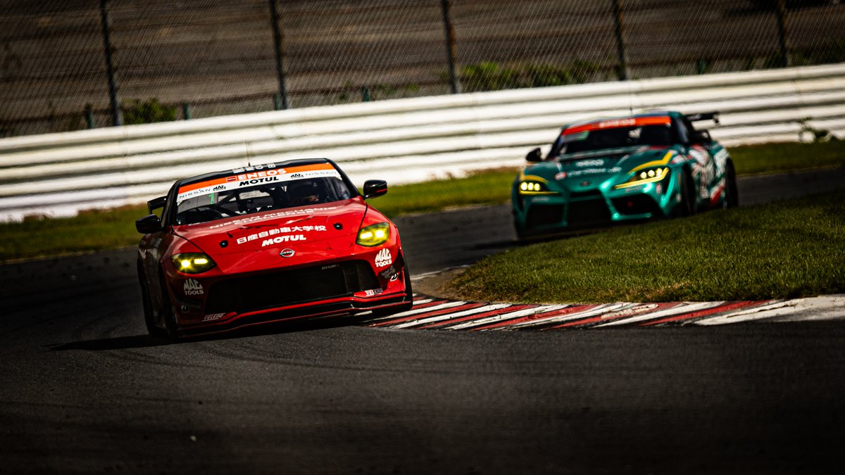 bnr32ishichan's tweet photo. '26スーパー耐久 Rd.5 in AUTOPOLIS

ST-Z Class 優勝は
#25 日産メカニックチャレンジ Z NISMO GT4
でした🎊
一週目1コーナーでのスピン…最後尾からの見事な逆転劇！
速すぎる…😅
これでシリーズチャンピオンまで大きく前進です
優勝おめでとうございます！🏆
#TEAMZEROONE
#S耐 https://t.co/oTB8atF1Mi