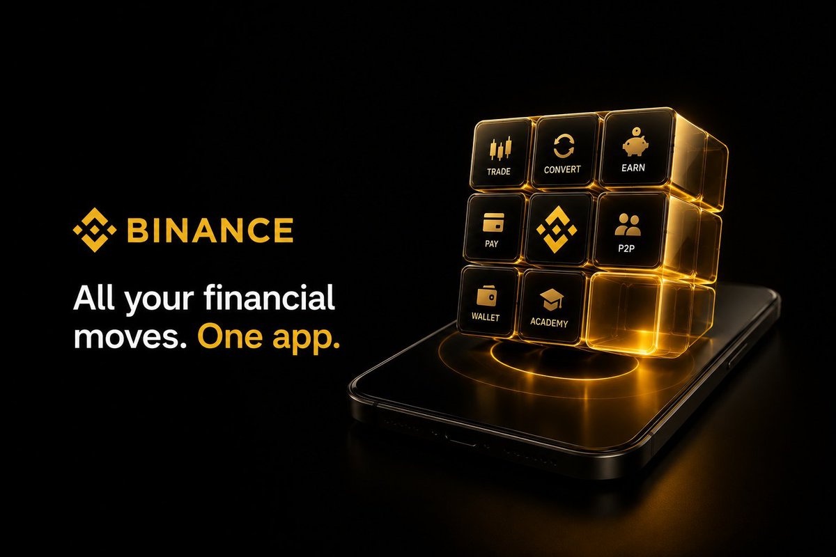 MoonBittz's tweet photo. A few years ago, I mainly opened @binance to buy or sell crypto.

Today, I open it for much more than that.

Need to trade? Spot is there.

Want to swap tokens quickly? Convert makes it simple.

Planning to hold for the long term? Simple Earn helps you make the most of your assets.

Sending crypto? Binance Pay makes it easy.

Buying through local payment methods? P2P has you covered.

Managing everything in one place? Binance Wallet helps keep your assets organised.

And whenever I want to learn something new, I usually head to @BinanceAcademy for free educational content.

For me, the biggest advantage isn't having more features, it's having everything connected in one ecosystem. Instead of switching between different apps, I can manage most of what I need in one place, making the whole experience simpler and more convenient.

As crypto adoption continues to grow, I believe more people will look for platforms that bring trading, payments, learning, earning, and asset management together in one connected ecosystem.

Some products and services may vary depending on your country and account eligibility, so always check what's available in your region.

Not financial advice. Always DYOR. 

#Binance #BinanceAcademy #LearnWithBinance