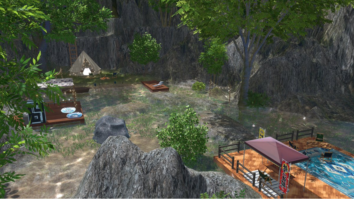 Min_VPhoto's tweet photo. World: -yuuri-夏空自然公園
By. o_ゆうり_o

#VRChat
#VRChat_world紹介
#VRChatPhotography https://t.co/OG3QhnKVzE