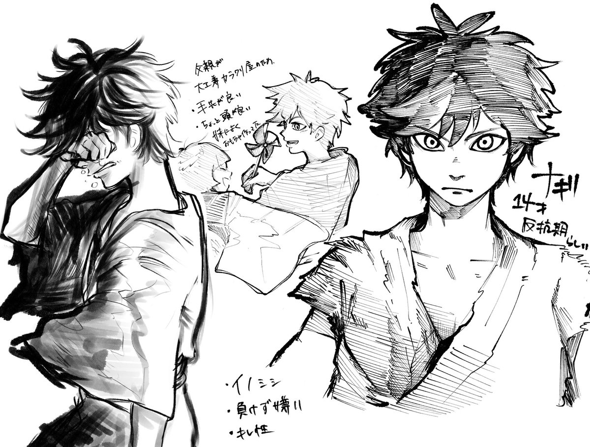 H_yoichi888's tweet photo. 練習と資料用で
#OC  #一次創作 https://t.co/KLq5mgzCF0