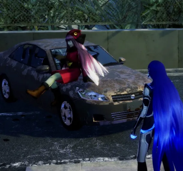 wanderjegson's tweet photo. Nahobino is so strong that all the demons are running away from me, but this demon is just chilling in her car. All the others have fled, and she's just sitting there...
I didn't do anything out of respect. She has no enemies in this world. https://t.co/5Vb4418fLD