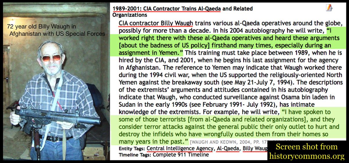MancunianQuiet's tweet photo. The #CIA were so determined to beat socialism in Yemen they allied with #alQaeda in the 1994 civil war / #BillyWaugh
Ambassador #BarbaraBodine said EVERYONE knew AQ were in 1997 Yemen but still arranged US navy visits to Aden
The #USSCole paid in blood: https://t.co/khWoGmQpib https://t.co/LhgNlBzcYF
