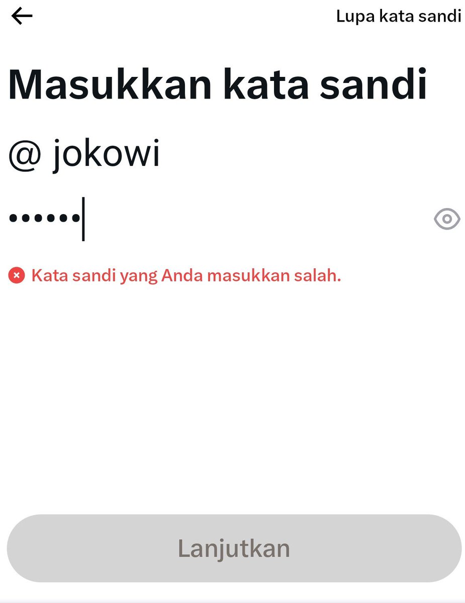 papasito_keu's tweet photo. Aduh... Lupa lagi. Ada gak ahli dibidang IT untuk mengembalikan akun yang lupa password https://t.co/ymKGI2DCMR