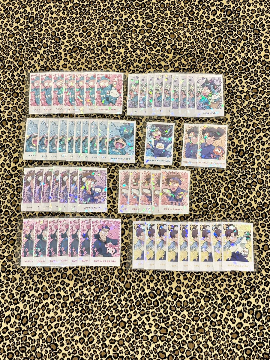 _You_sparkle's tweet photo. 〖 交換 〗 忍たま アモカフェ 推しパシャ AMOCAFE サンリオ レア ホロ 推しパシャカード

譲︎┊︎ 乱太郎7 きり丸9 しんベヱ10 ✧尾浜1 不破7 鉢屋5 ✧竹谷2 山田伝蔵7 ✧利吉9

求︎┊︎土井

池袋、都内手渡しor郵送
✧以外同数抱き合わせ◎
Nとの交換も可能◎(1年/山田先生以外比率違い︎︎のみ) https://t.co/R2mjhvtRf3